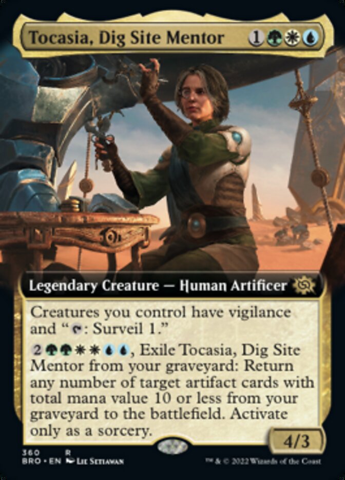 Tocasia, Dig Site Mentor (Extended Art) [The Brothers' War] | Dumpster Cat Games