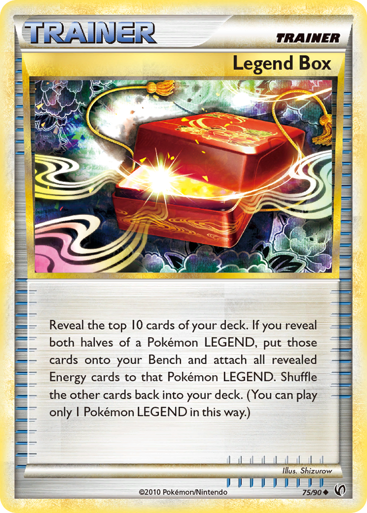 Legend Box (75/90) [HeartGold & SoulSilver: Undaunted] | Dumpster Cat Games