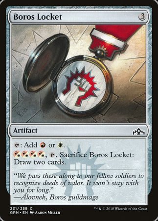 Boros Locket [Guilds of Ravnica] | Dumpster Cat Games