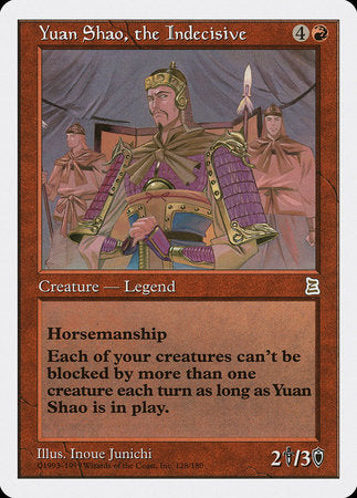 Yuan Shao, the Indecisive [Portal Three Kingdoms] | Dumpster Cat Games