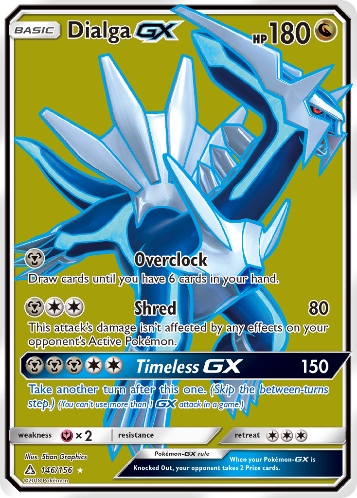 Dialga GX (146/156) [Sun & Moon: Ultra Prism] | Dumpster Cat Games