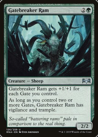 Gatebreaker Ram [Ravnica Allegiance] | Dumpster Cat Games