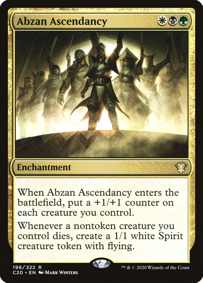 Abzan Ascendancy [Commander 2020] | Dumpster Cat Games