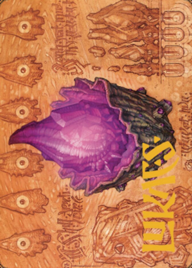 Thorn of Amethyst Art Card (Gold-Stamped Signature) [The Brothers' War Art Series] | Dumpster Cat Games