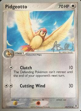 Pidgeotto (45/112) (Eeveelutions - Jimmy Ballard) [World Championships 2006] | Dumpster Cat Games