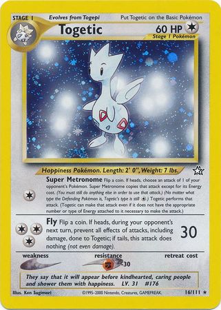 Togetic (16/111) [Neo Genesis Unlimited] | Dumpster Cat Games