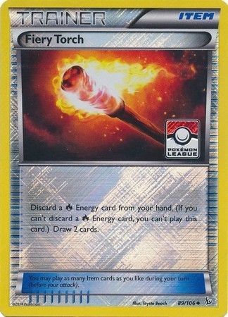 Fiery Torch (89/106) (League Promo) [XY: Flashfire] | Dumpster Cat Games