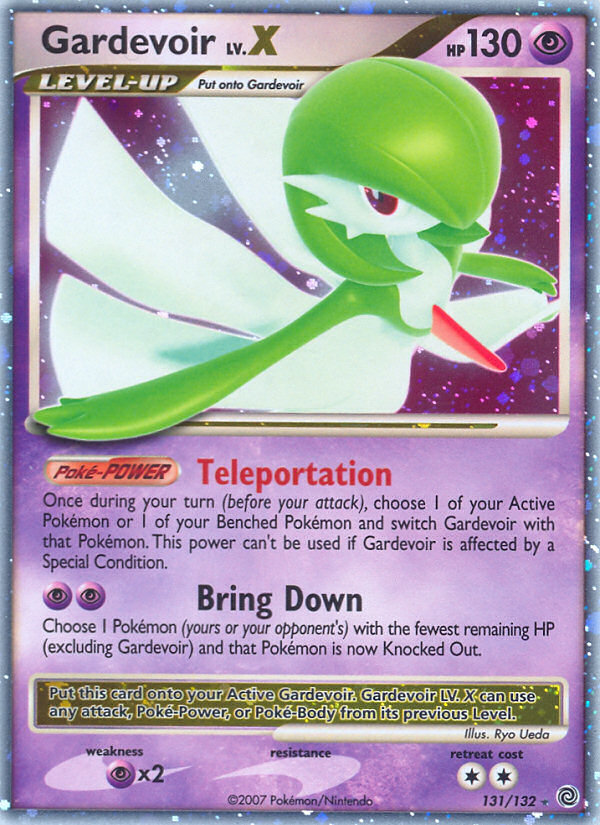 Gardevoir LV.X (131/132) [Diamond & Pearl: Secret Wonders] | Dumpster Cat Games