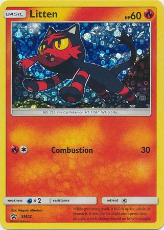 Litten (SM02) (General Mills Promo) [Sun & Moon: Black Star Promos] | Dumpster Cat Games