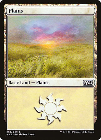 Plains (251) [Magic 2015] | Dumpster Cat Games