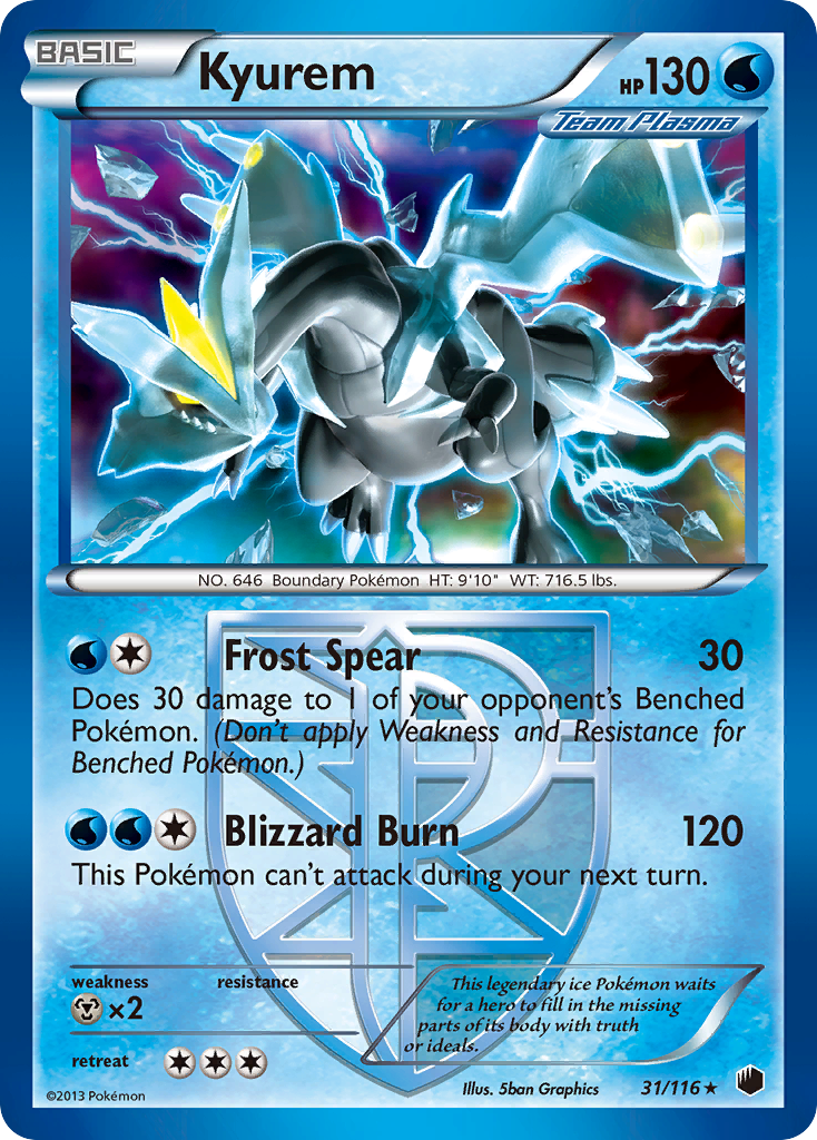 Kyurem (31/116) [Black & White: Plasma Freeze] | Dumpster Cat Games