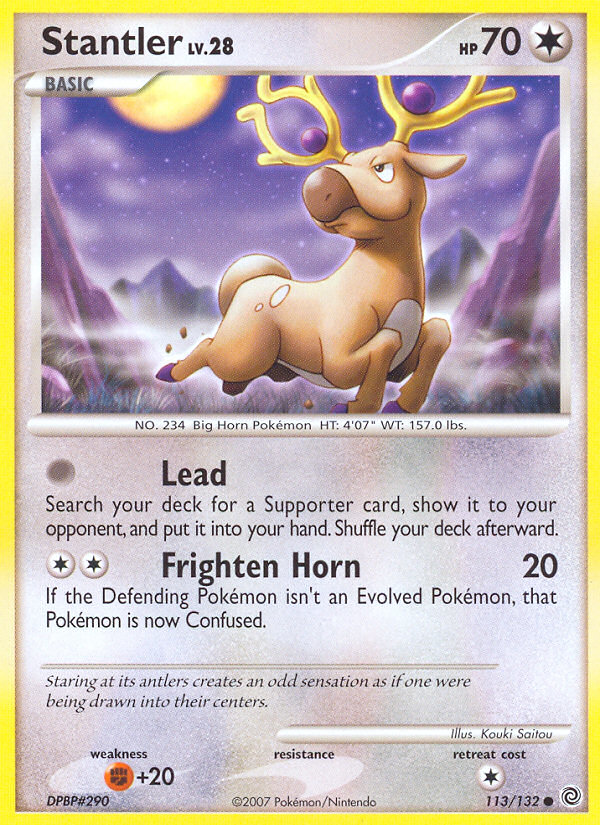 Stantler (113/132) [Diamond & Pearl: Secret Wonders] | Dumpster Cat Games