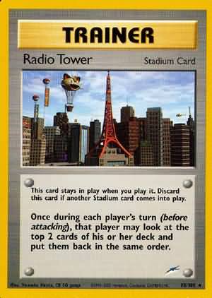 Radio Tower (95/105) [Neo Destiny Unlimited] | Dumpster Cat Games