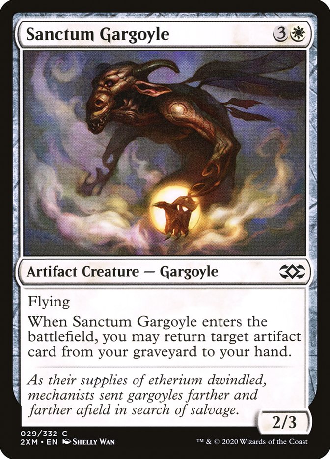 Sanctum Gargoyle [Double Masters] | Dumpster Cat Games