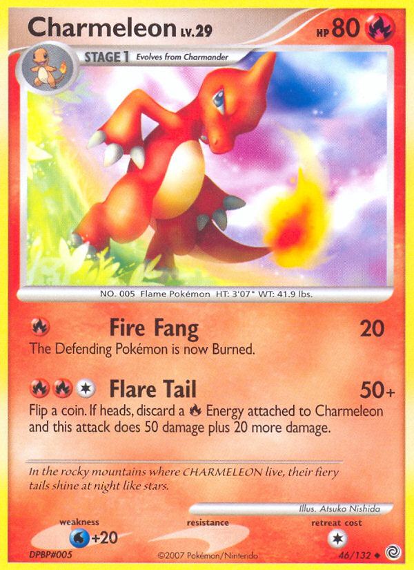 Charmeleon (46/132) [Diamond & Pearl: Secret Wonders] | Dumpster Cat Games