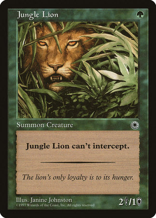 Jungle Lion [Portal] | Dumpster Cat Games