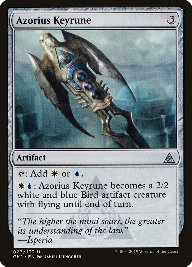 Azorius Keyrune [Ravnica Allegiance Guild Kit] | Dumpster Cat Games