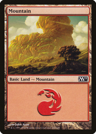 Mountain (243) [Magic 2011] | Dumpster Cat Games