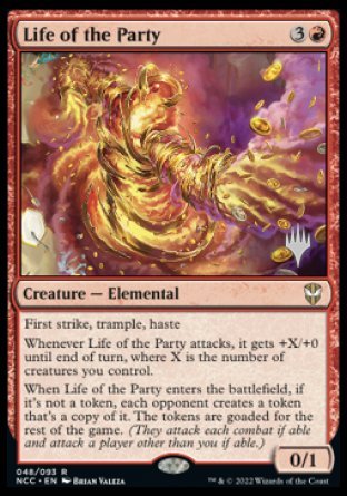 Life of the Party (Promo Pack) [Streets of New Capenna Commander Promos] | Dumpster Cat Games