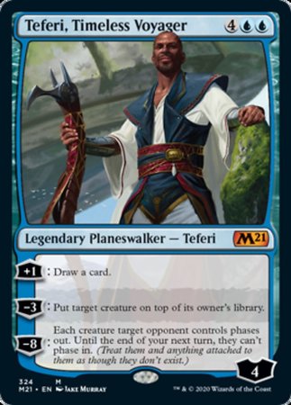 Teferi, Timeless Voyager [Core Set 2021] | Dumpster Cat Games