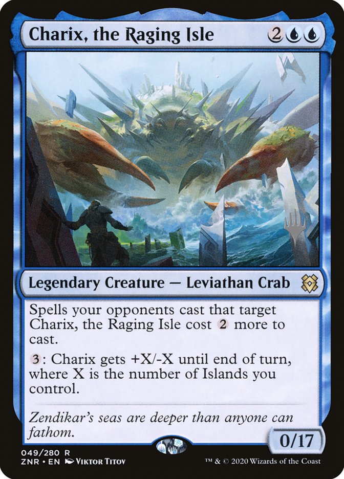 Charix, the Raging Isle (Promo Pack) [Zendikar Rising Promos] | Dumpster Cat Games