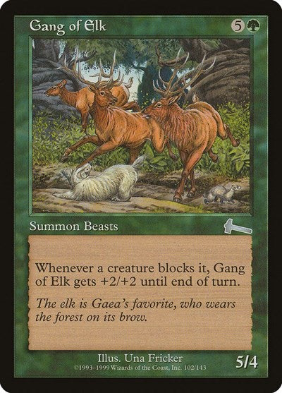 Gang of Elk [Urza's Legacy] | Dumpster Cat Games