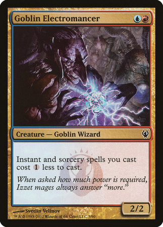 Goblin Electromancer [Duel Decks: Izzet vs. Golgari] | Dumpster Cat Games