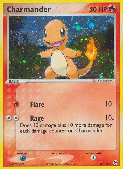 Charmander (113/112) [EX: FireRed & LeafGreen] | Dumpster Cat Games