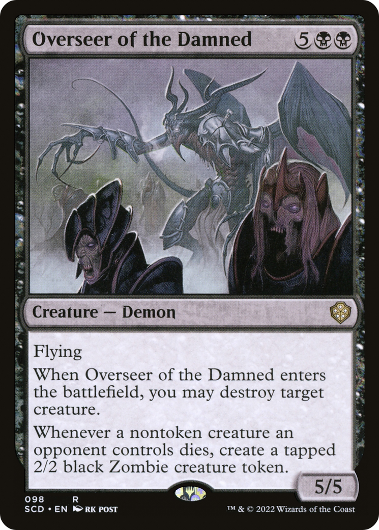 Overseer of the Damned [Starter Commander Decks] | Dumpster Cat Games