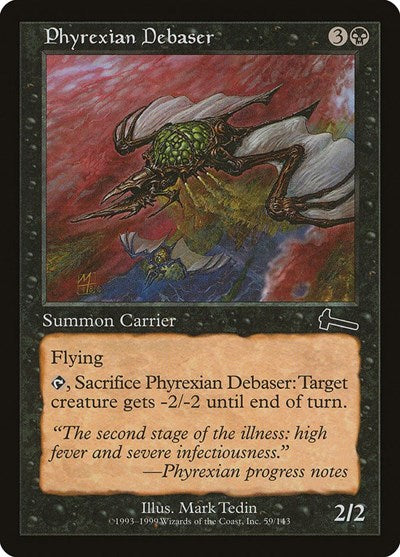 Phyrexian Debaser [Urza's Legacy] | Dumpster Cat Games