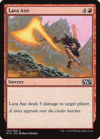 Lava Axe [Magic 2015] | Dumpster Cat Games