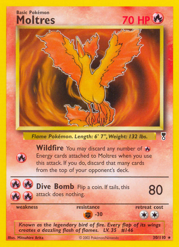 Moltres (30/110) [Legendary Collection] | Dumpster Cat Games