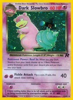 Dark Slowbro (12/82) [Team Rocket Unlimited] | Dumpster Cat Games