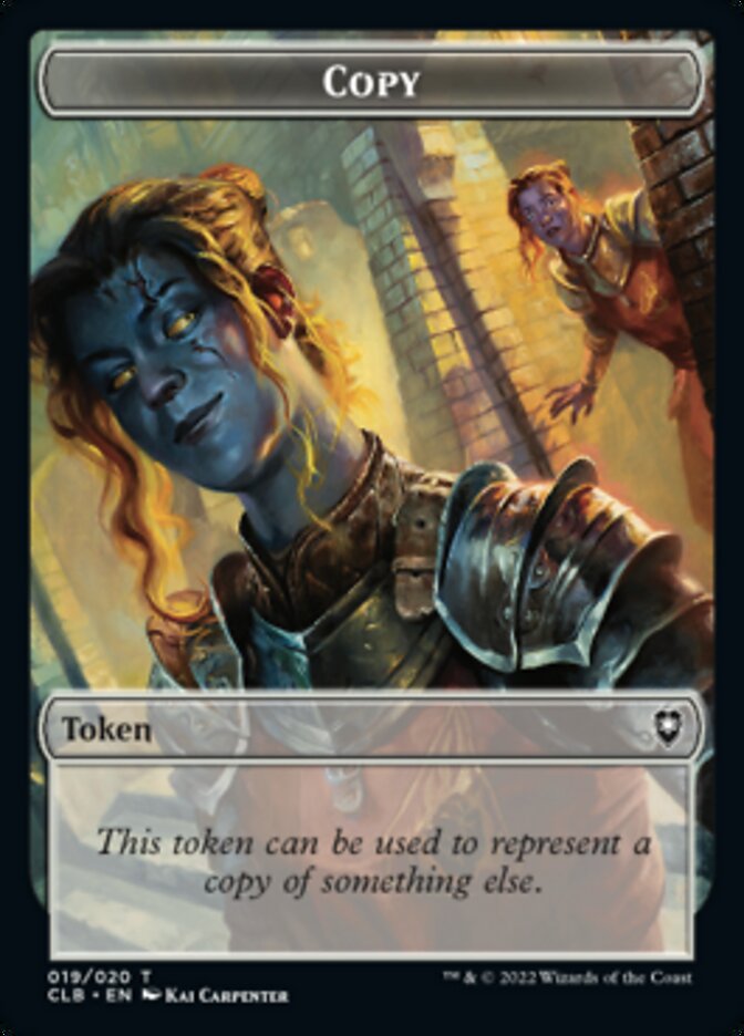 Copy Token [Commander Legends: Battle for Baldur's Gate Tokens] | Dumpster Cat Games