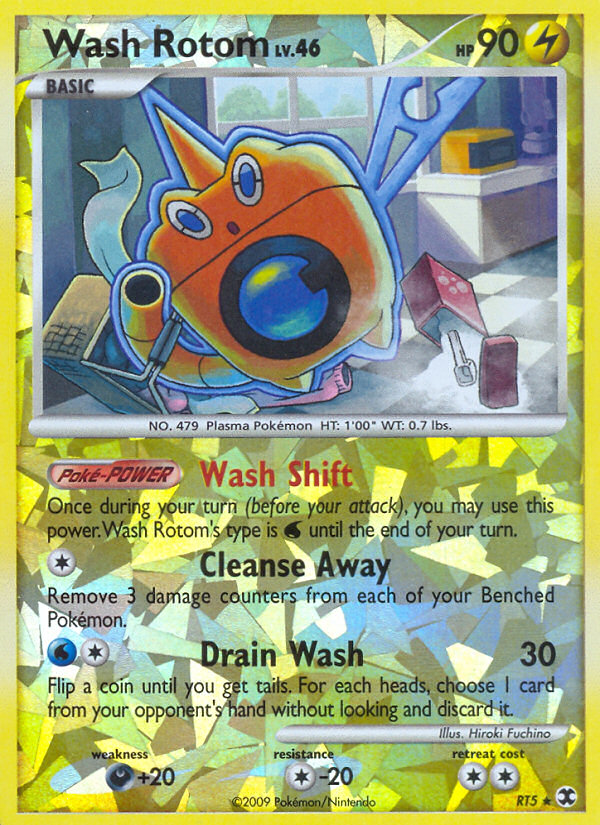 Wash Rotom (RT5) [Platinum: Rising Rivals] | Dumpster Cat Games