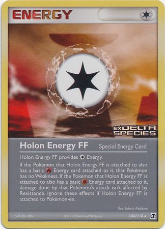 Holon Energy FF (104/113) (Stamped) [EX: Delta Species] | Dumpster Cat Games