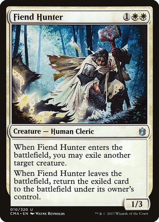 Fiend Hunter [Commander Anthology] | Dumpster Cat Games