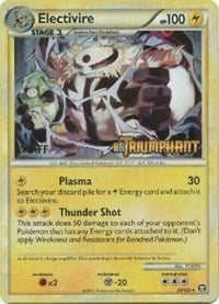 Electivire (20/102) (Staff Prerelease Promo) [HeartGold & SoulSilver: Black Star Promos] | Dumpster Cat Games