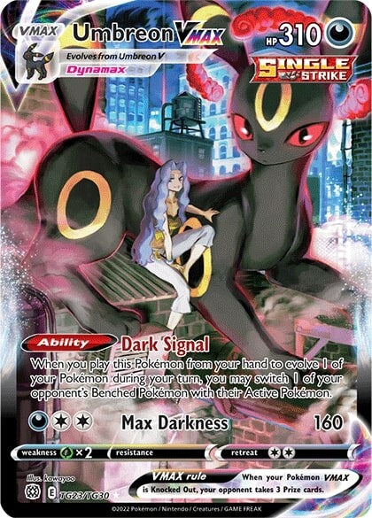 Umbreon VMAX (TG23/TG30) [Sword & Shield: Brilliant Stars] | Dumpster Cat Games