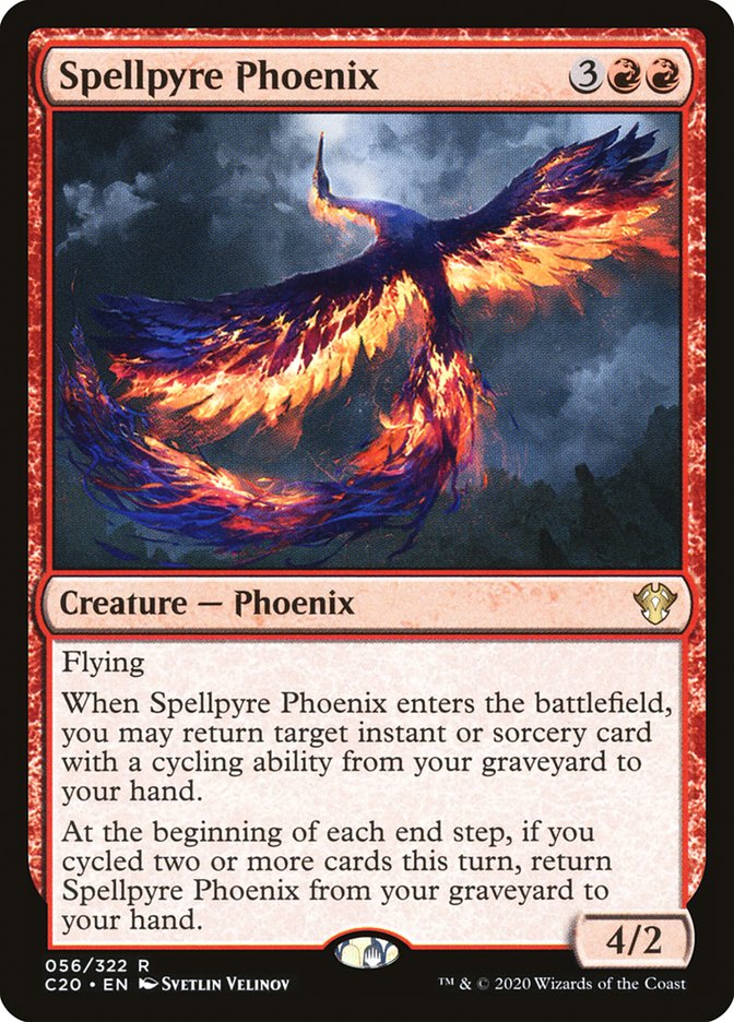 Spellpyre Phoenix [Commander 2020] | Dumpster Cat Games