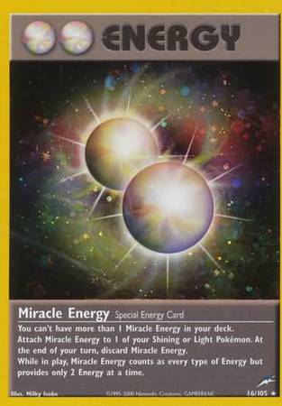 Miracle Energy (16/105) [Neo Destiny Unlimited] | Dumpster Cat Games