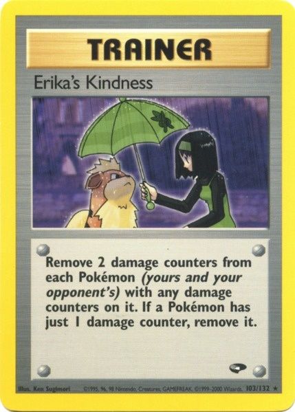 Erika's Kindness (103/132) [Gym Challenge Unlimited] | Dumpster Cat Games