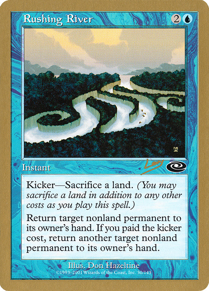 Rushing River (Raphael Levy) [World Championship Decks 2002] | Dumpster Cat Games