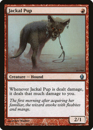 Jackal Pup [Premium Deck Series: Fire and Lightning] | Dumpster Cat Games