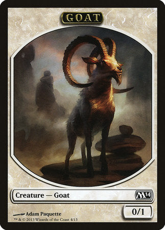 Goat Token [Magic 2014 Tokens] | Dumpster Cat Games