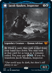 Jacob Hauken, Inspector // Hauken's Insight [Innistrad: Double Feature] | Dumpster Cat Games