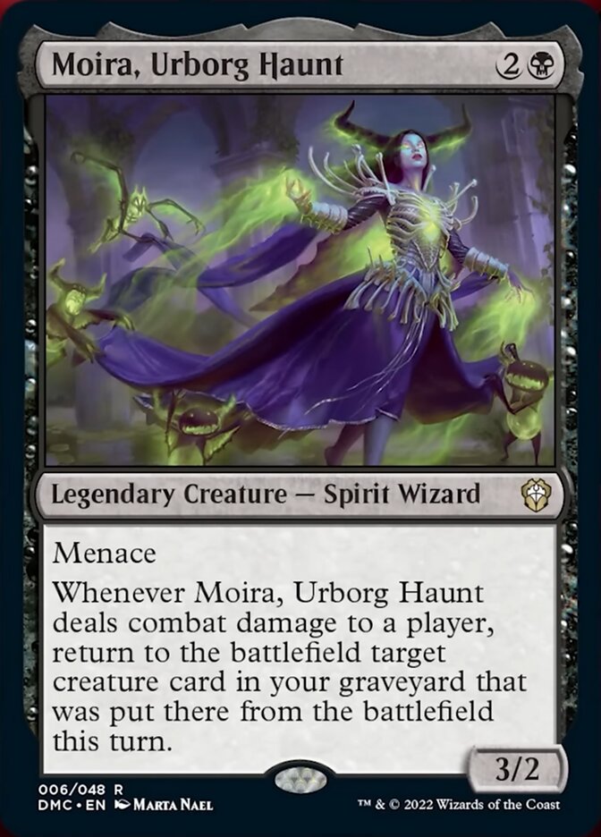 Moira, Urborg Haunt [Dominaria United Commander] | Dumpster Cat Games