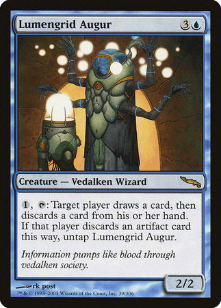 Lumengrid Augur [Mirrodin] | Dumpster Cat Games