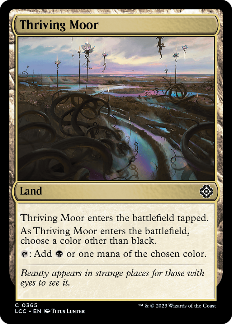 Thriving Moor [The Lost Caverns of Ixalan Commander] | Dumpster Cat Games