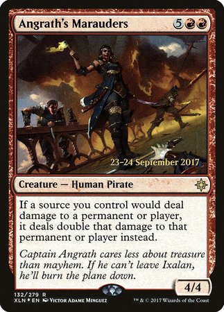 Angrath's Marauders [Ixalan Promos] | Dumpster Cat Games